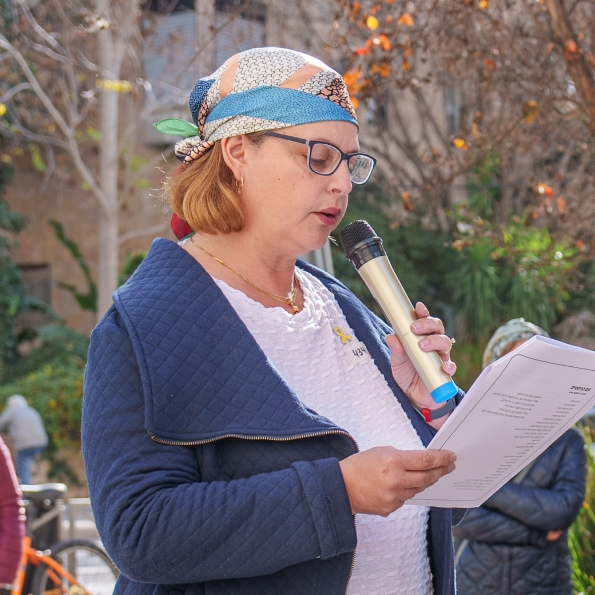 הרבנית עליזה רבינוביץ׳ - התכנסות דינה2024 - מגזין גלויה